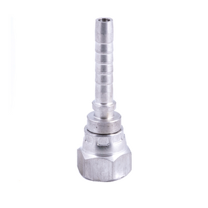 7/16" JIC Swivel to 6mm Barbed Insert