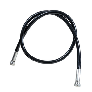 Tuyaux tressés en PVC noir anti-torsion – 1/4" et 3/8" NPT