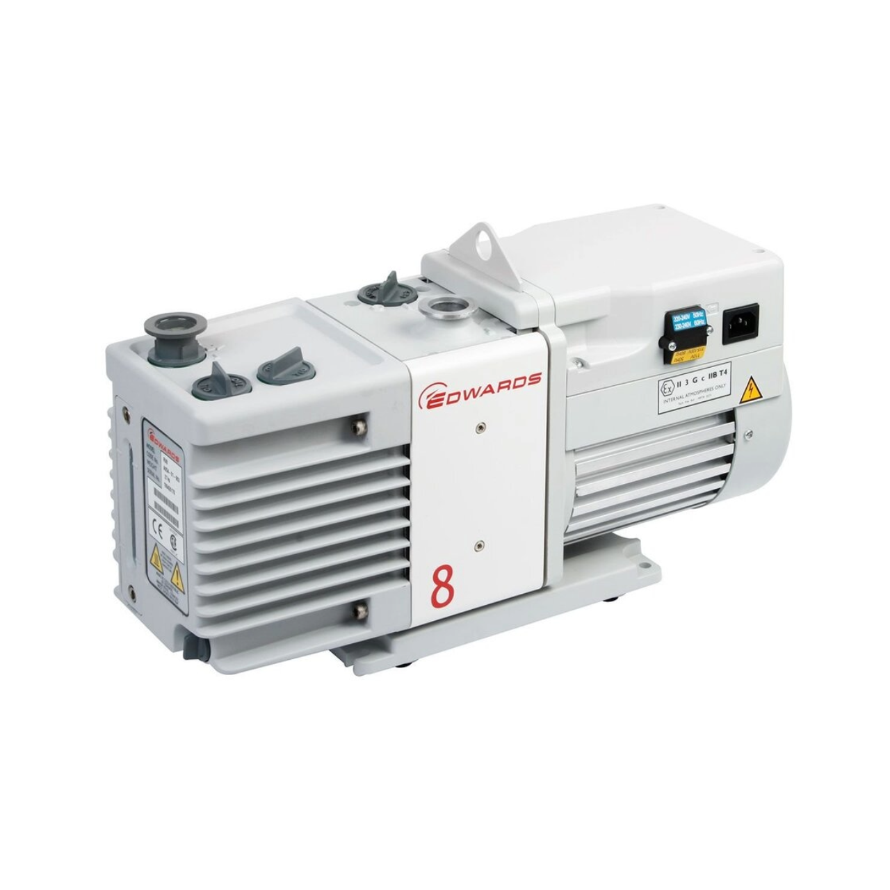RECON Edwards RV8 Two-Stage Rotary Vane Vacuum Pump – Botanical Health ...